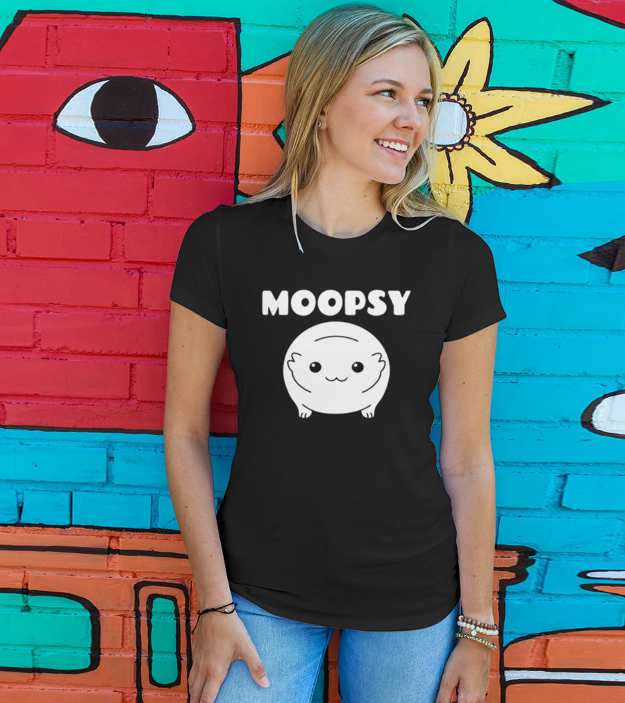 Moopsy Adorable Cartoon Creature Cute Kawaii T-Shirt