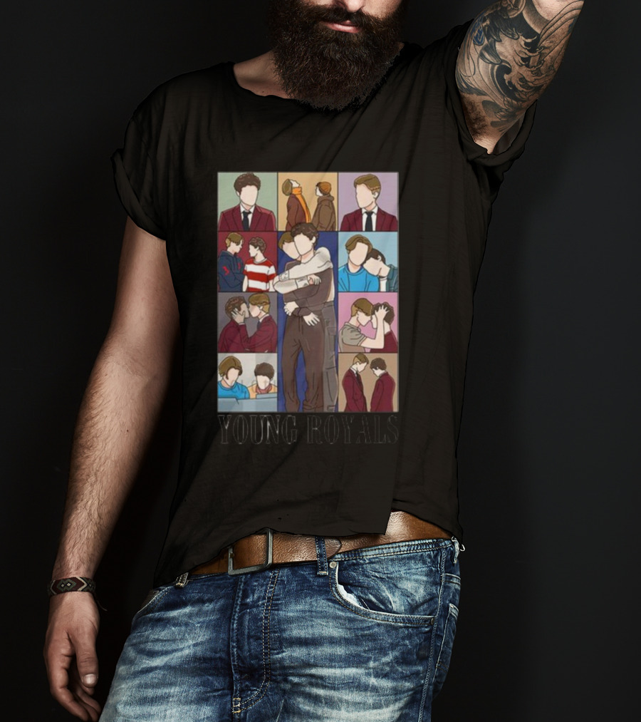 Young Royals Wilhelm Simon Eras Tour T-Shirt