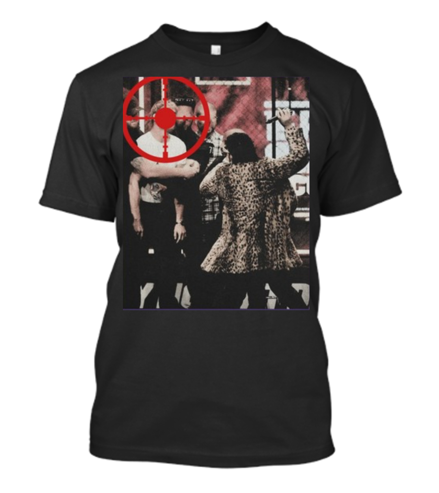 Limited Dillon Danis X Full Violence Bullseye Red Target Man Confrontation T-Shirt