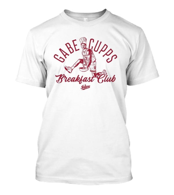 Gabe Cupps Basketball Breakfast Club Indiana T-Shirt