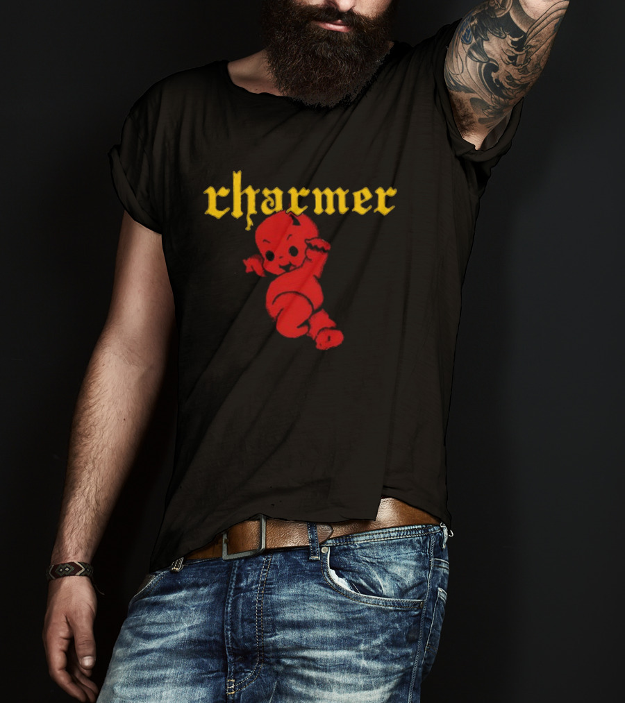 Charmer Cute Red Devil Character T-Shirt