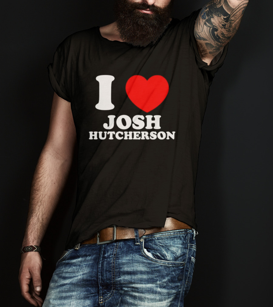 Samantha I Love Josh Hutcherson I Heart Josh Hutcherson T-Shirt