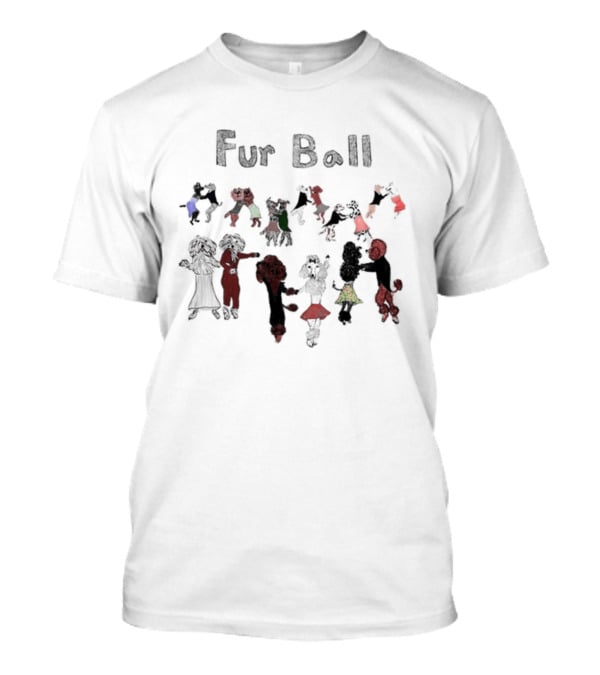 Fur Ball Dancing Animals Party T-Shirt