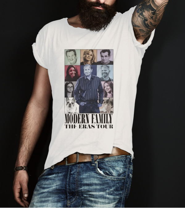 Modern Family The Eras Tour Cast Collage T-Shirt