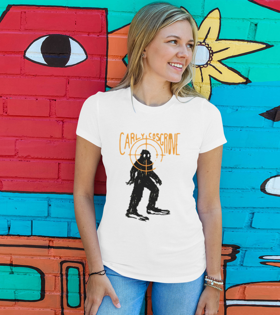 Carlycosgrove Bigfoot In Crosshairs T-Shirt