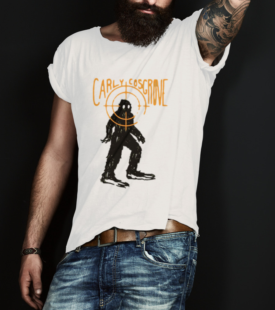 Carlycosgrove Bigfoot In Crosshairs T-Shirt