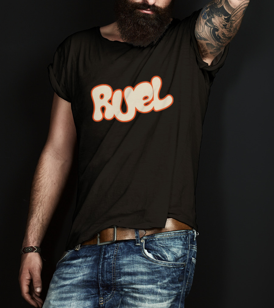 Ruel Puff Text T-Shirt