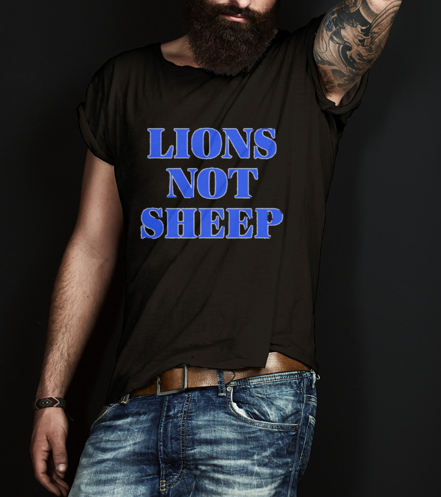 Jessica Irvine Lions Not Sheep T-Shirt