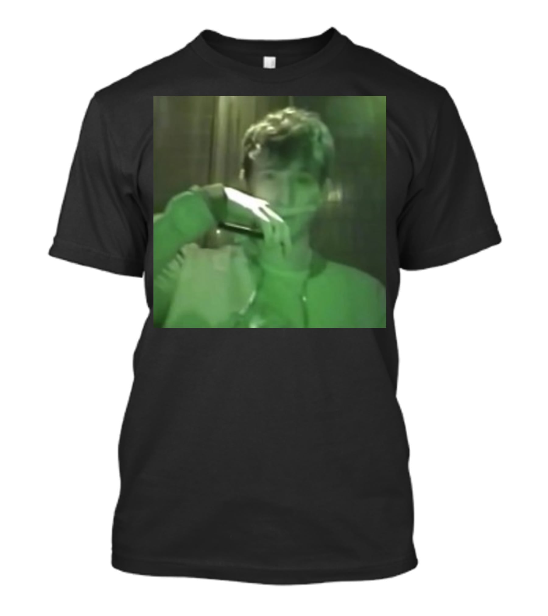 Trenches Osamason Video Aesthetic Green Filter T-Shirt