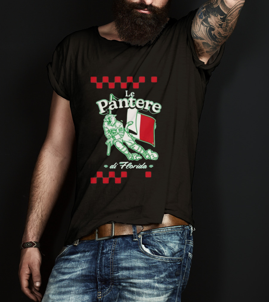 Le Pantere Di Florida Italianfest Puck T-Shirt