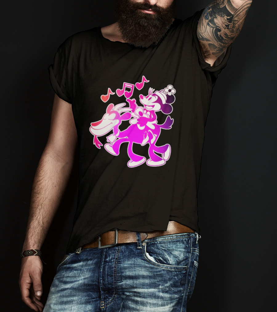 Pixelkitties Steamboat Minerva Musical Adventure Retro Cartoon T-Shirt
