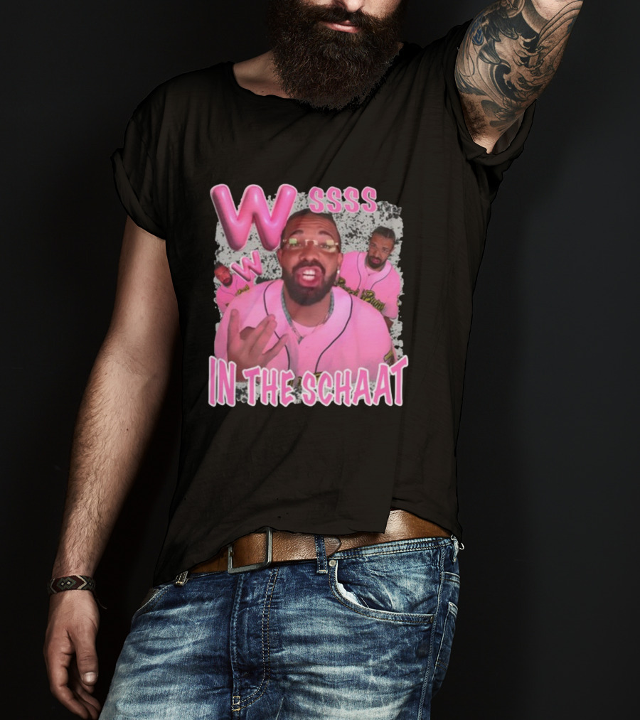 W Ssss In The Schaat Pink T-Shirt