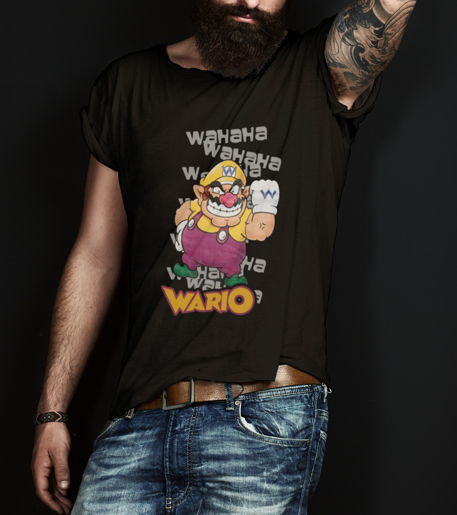 Wahaha Wario Big Beef Wario T-Shirt