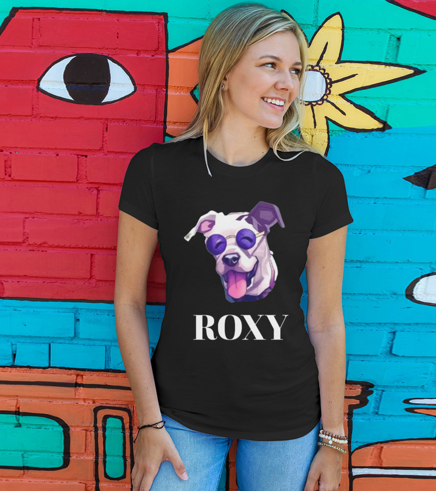 Too Cool Roxy Jbtv Purple Sunglasses Dog T-Shirt