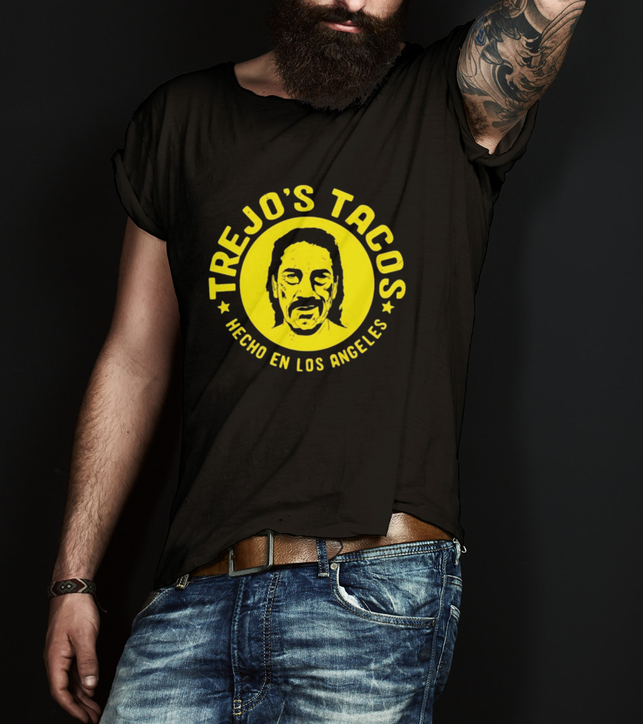 Trejo's Tacos Hecho En Los Angeles Yellow T-Shirt