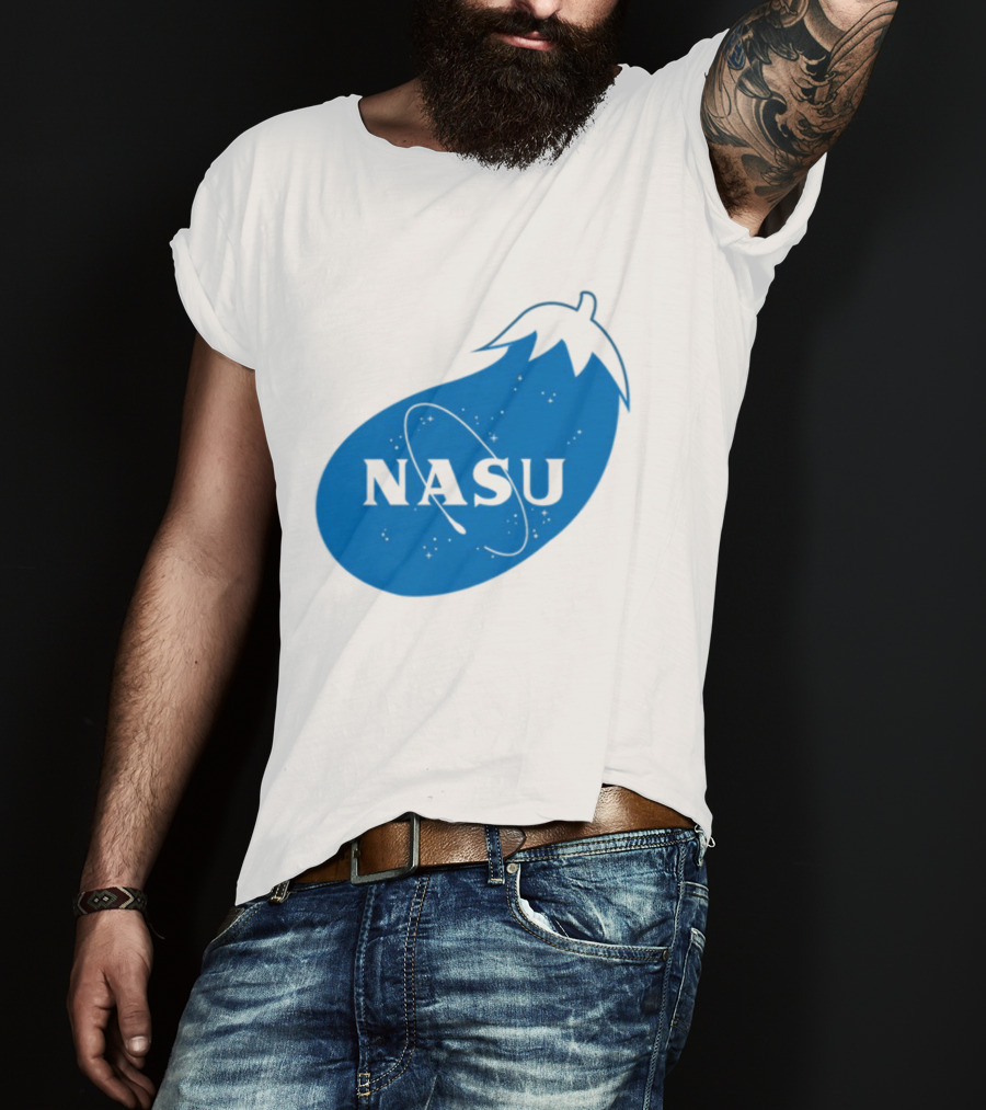 NASA Eggplant Nasu Space T-Shirt