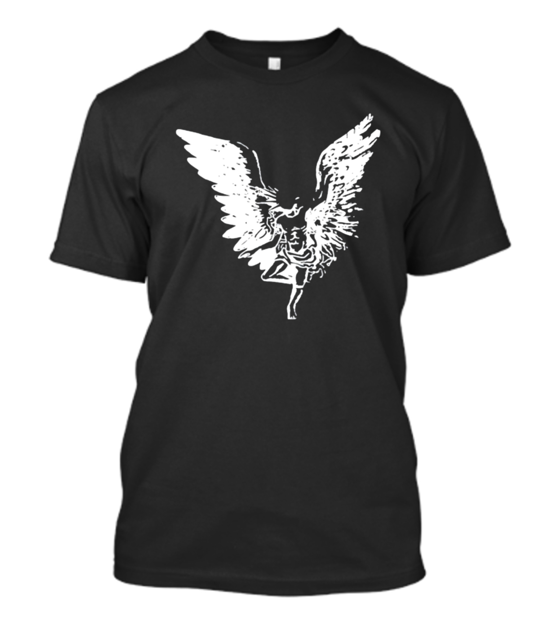 Therapy When I Get Rich All The Homies Getting Therapy Angel Wings T-Shirt