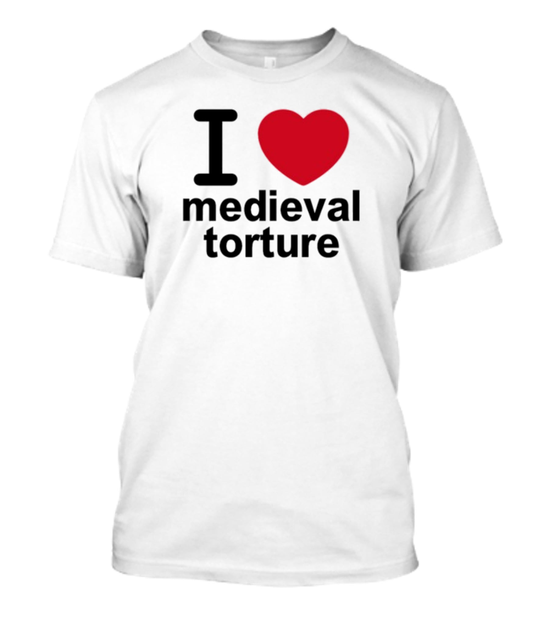 Wii Goth I Love Medieval Torture T-Shirt