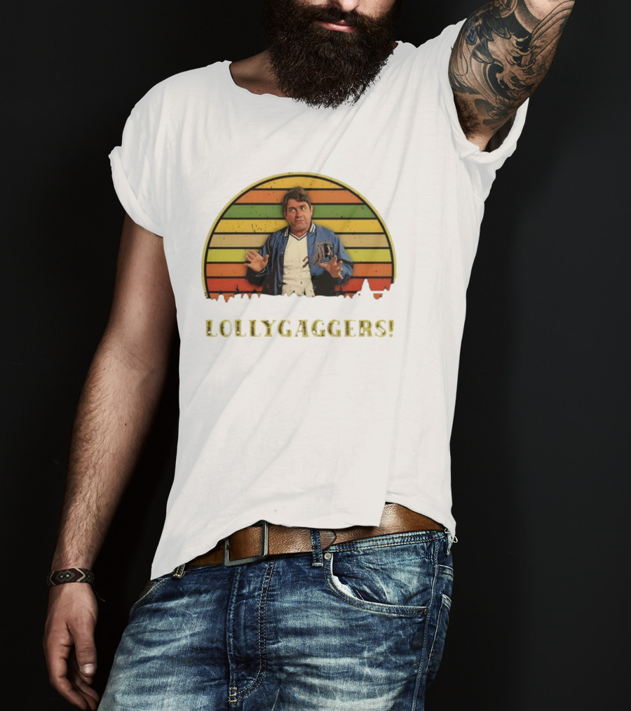 Lollygaggers Vintage Retro Rainbow Jacket T-Shirt