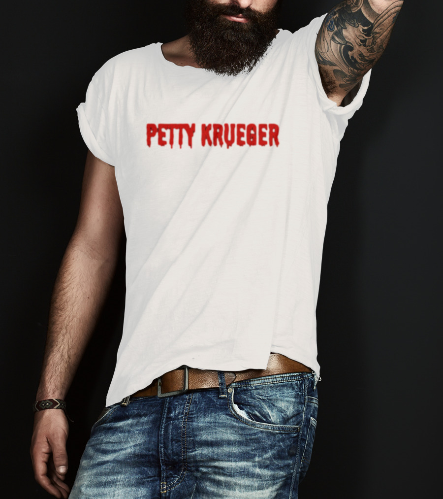 Petty Krueger Horror-Themed T-Shirt