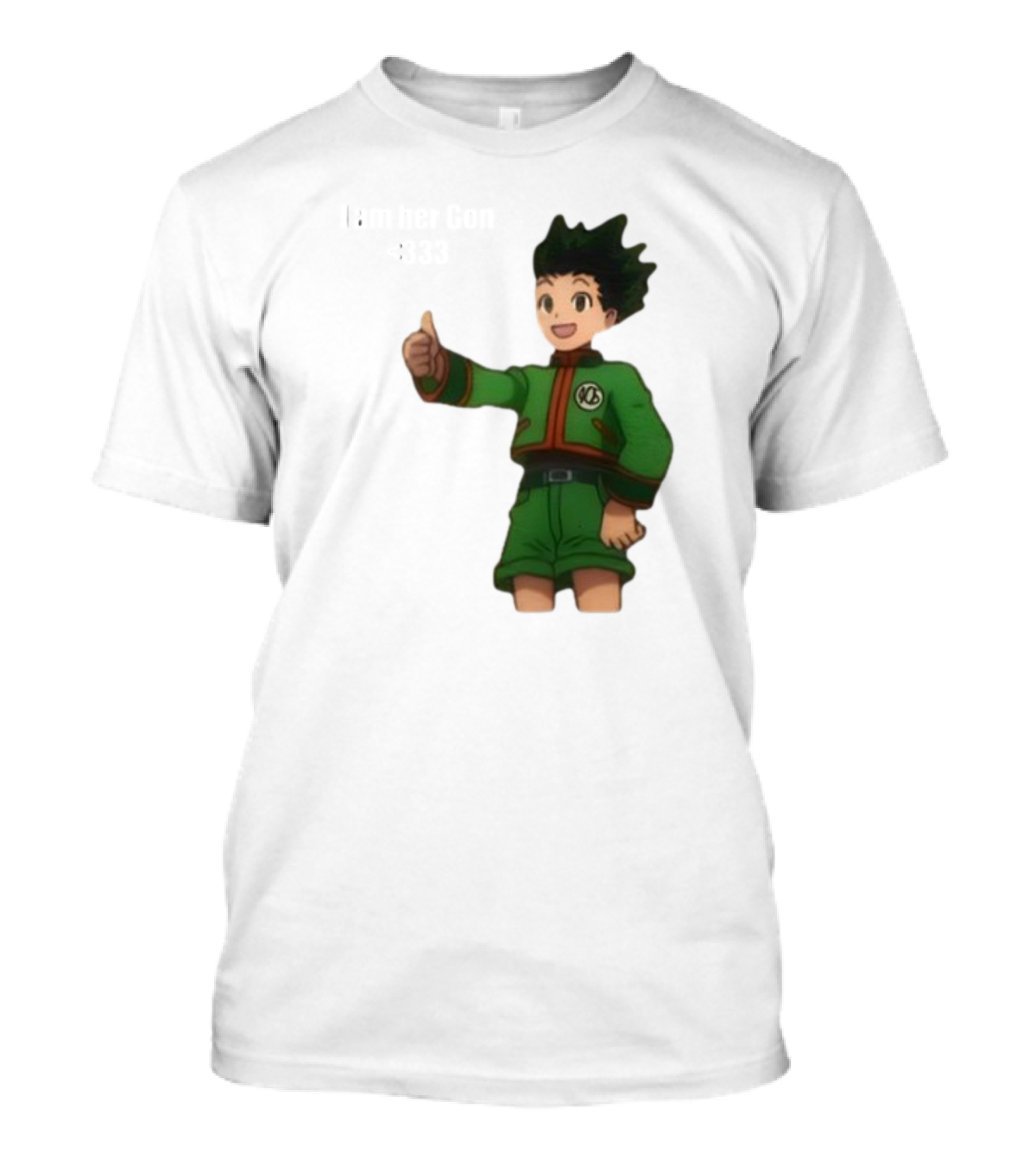 I Am Her Gon <333 Goofyahhtees Hunter Anime Character T-Shirt