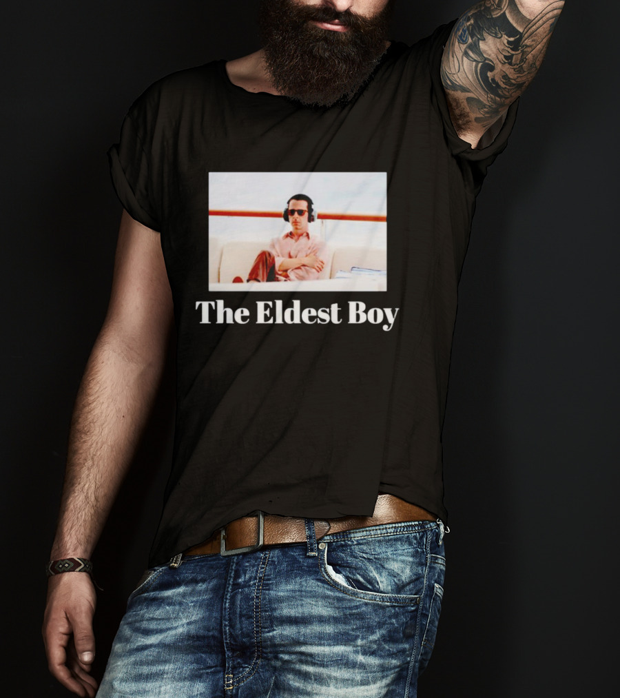 The Eldest Boy Headphones Sunglasses Relaxed Vibe T-Shirt