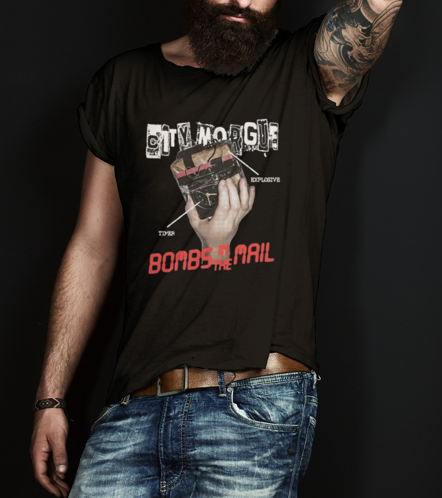 City Morgue Explosive Timer Bombs In The Mail T-Shirt