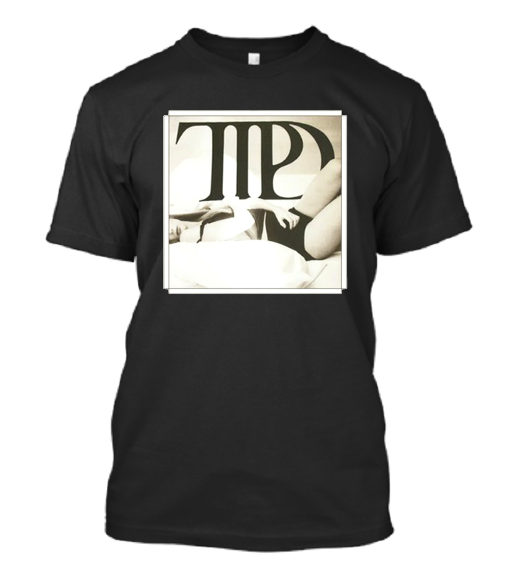 Ttpd The Tortured Poets Department Black And White Lying Woman T-Shirt
