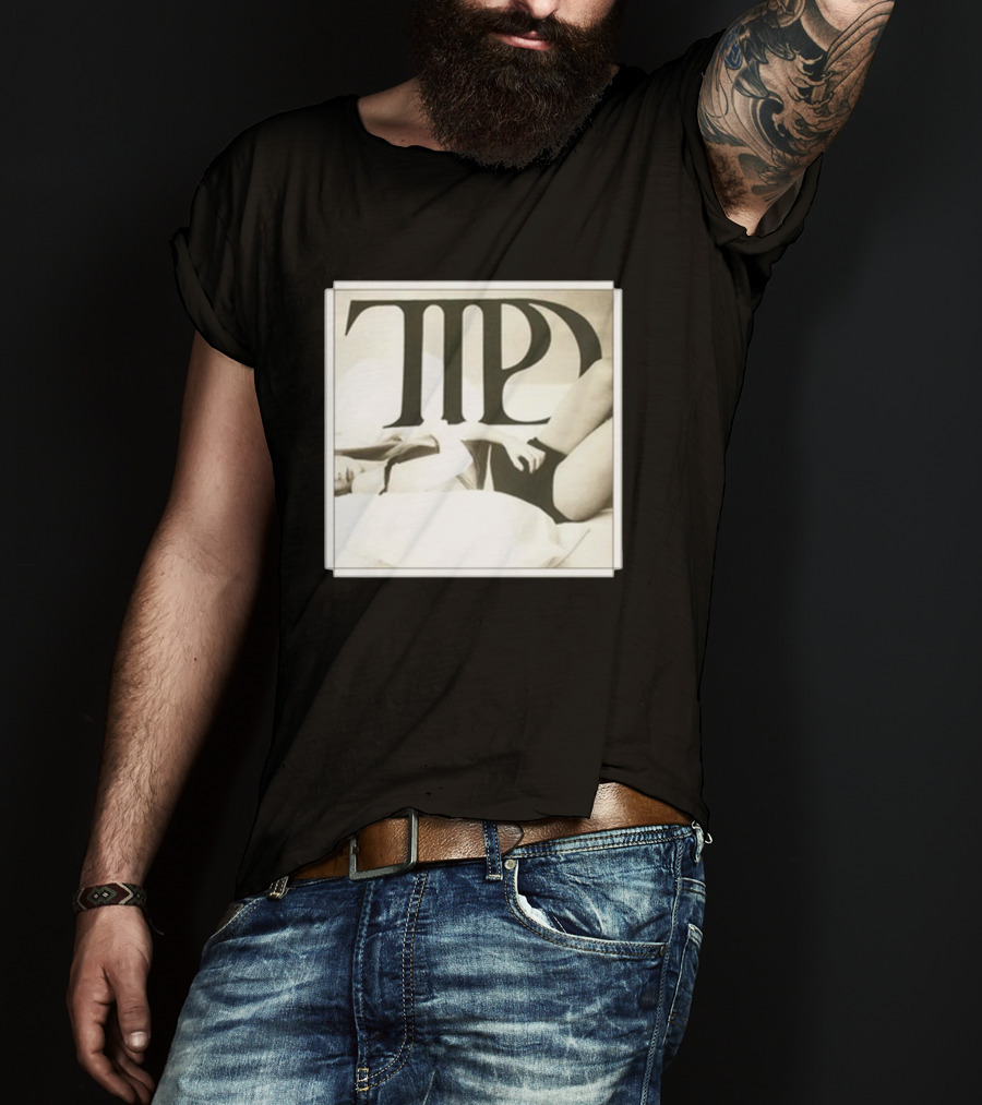 Ttpd The Tortured Poets Department Black And White Lying Woman T-Shirt