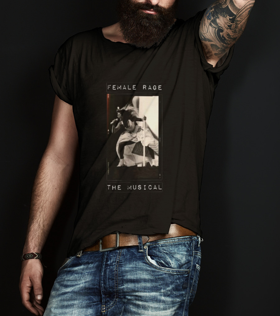Roseblushstudio Female Rage The Musical Performance Iconic T-Shirt