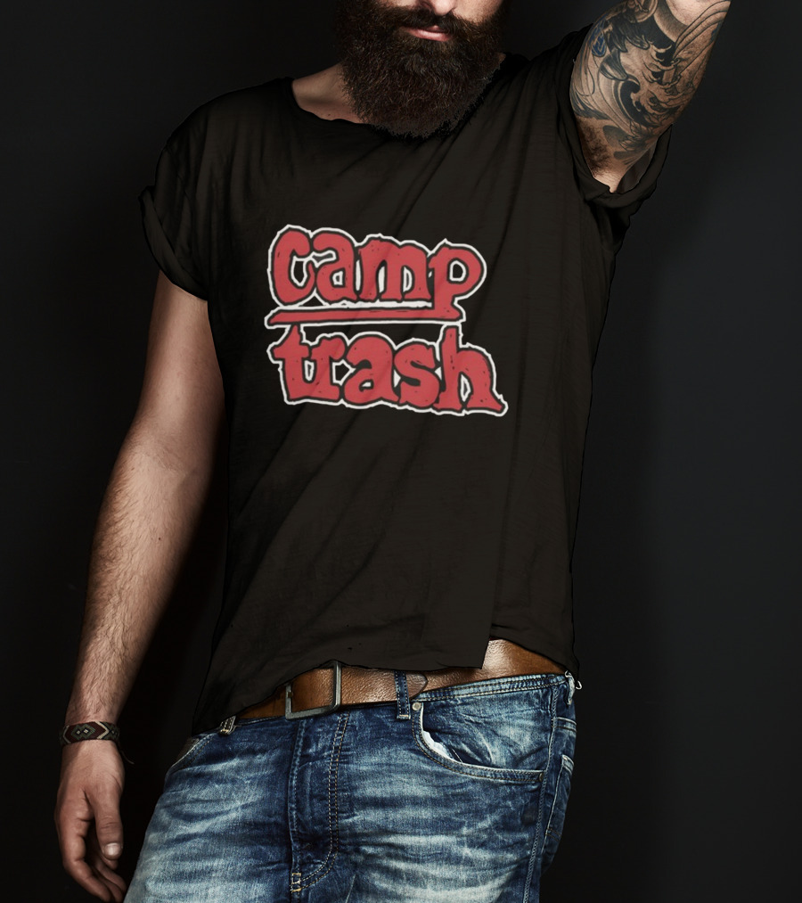 Camp Trash Hand Drawn T-Shirt