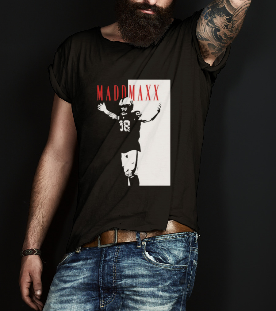 MADD MAXX Football Player T-Shirt