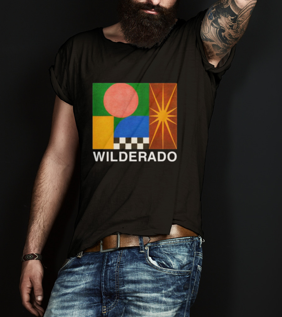 Wilderado Colorful Geometric Abstract T-Shirt