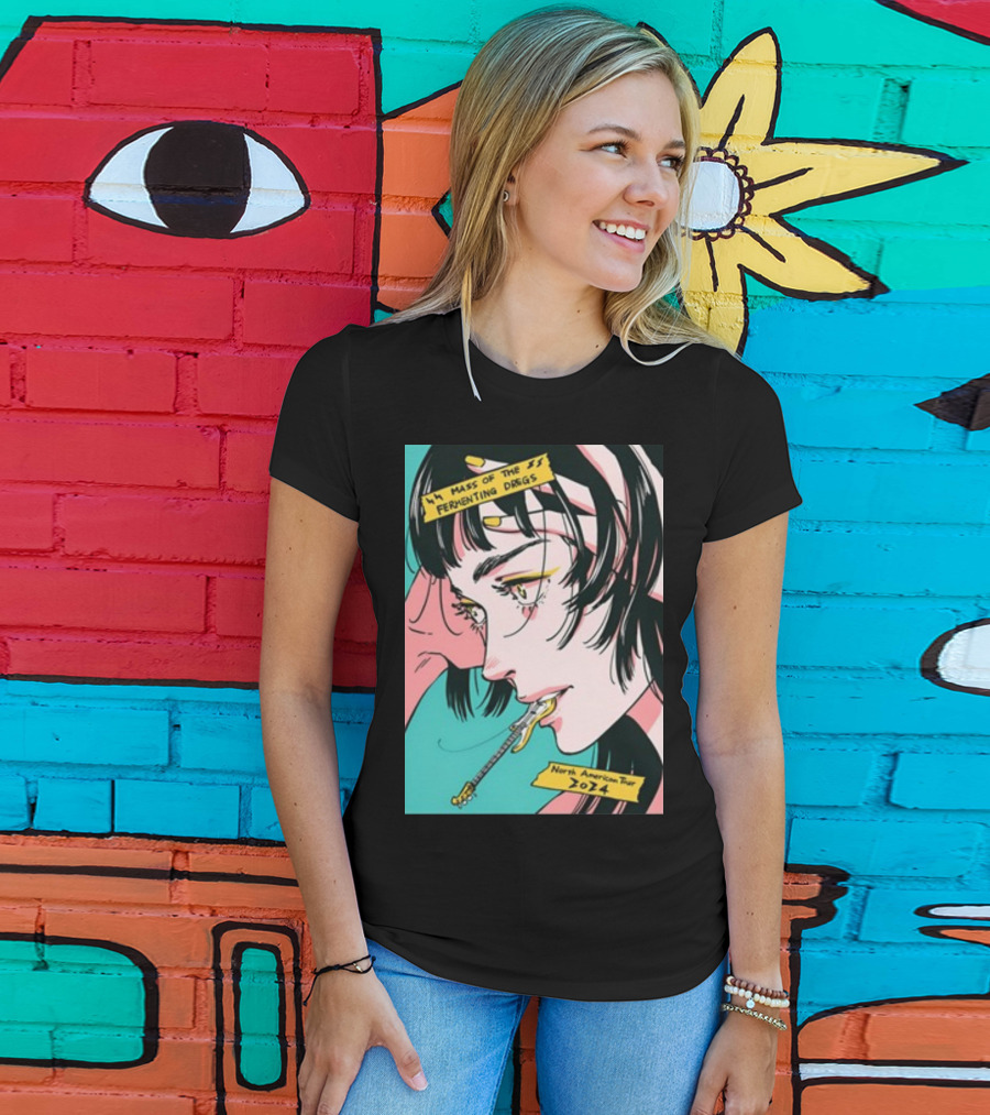 Motfd Ai Kozaki Mass Of The Fermenting Dregs North American Tour T-Shirt