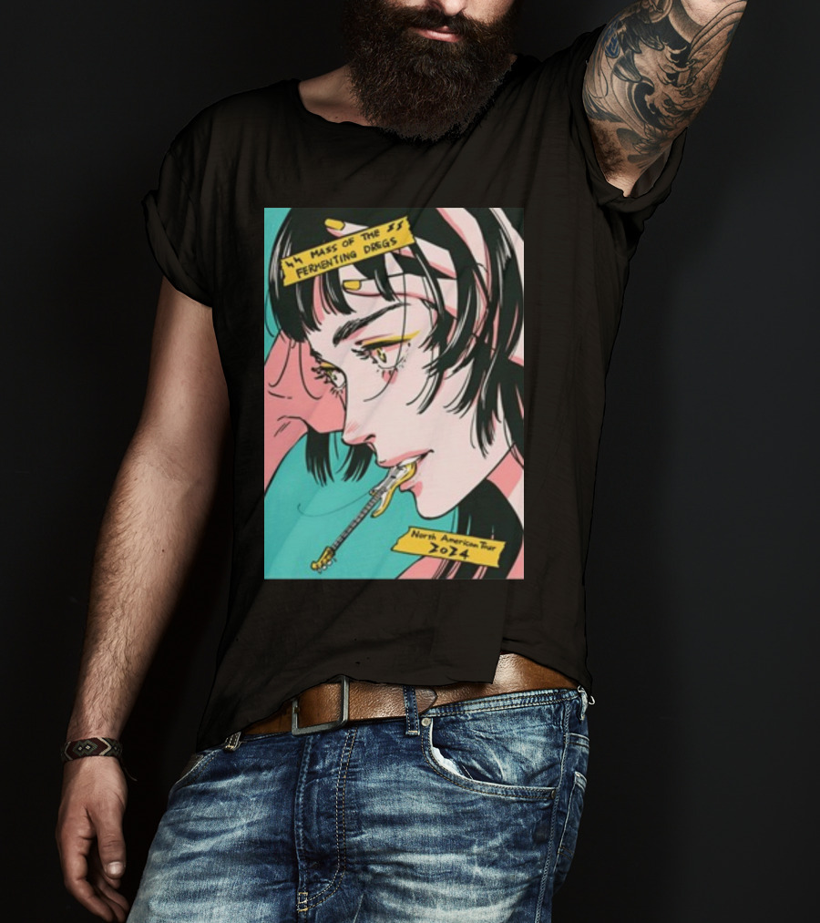 Motfd Ai Kozaki Mass Of The Fermenting Dregs North American Tour T-Shirt