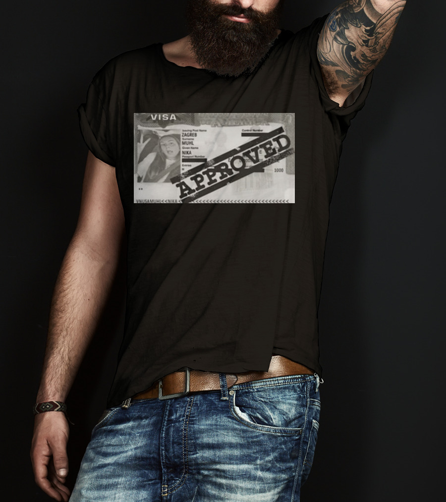 Visa Approved Zagreb Nika Muhl Muhil T-Shirt