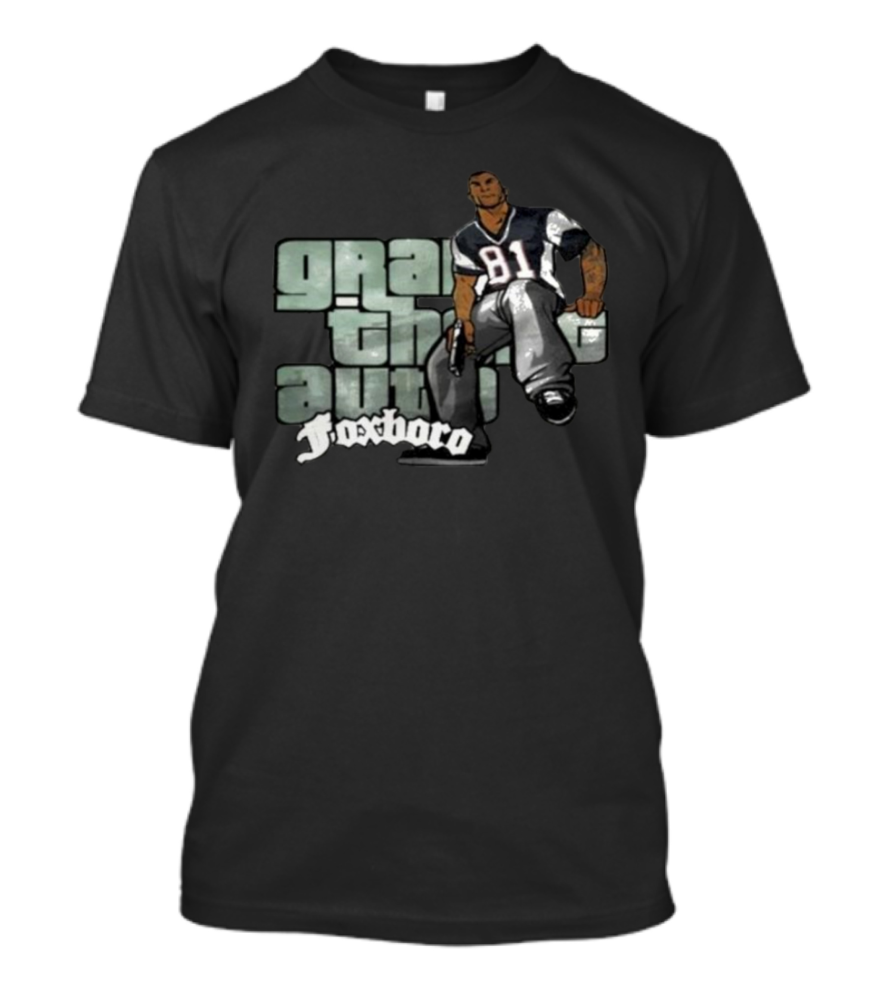 Grand Theft Auto Foxboro 81 Jersey Character T-Shirt