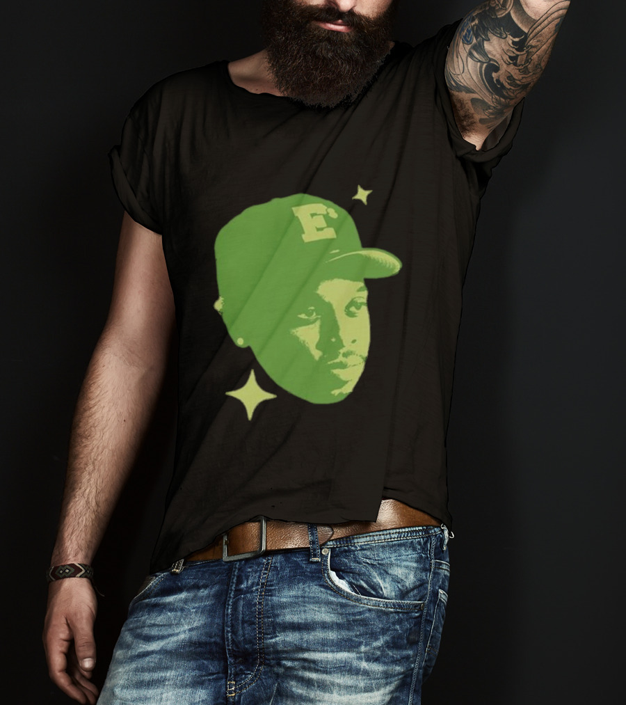 Blxst Green Face E Logo Cap T-Shirt