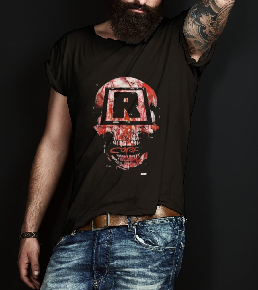 R Rated Copeland AEW Blood Skull T-Shirt