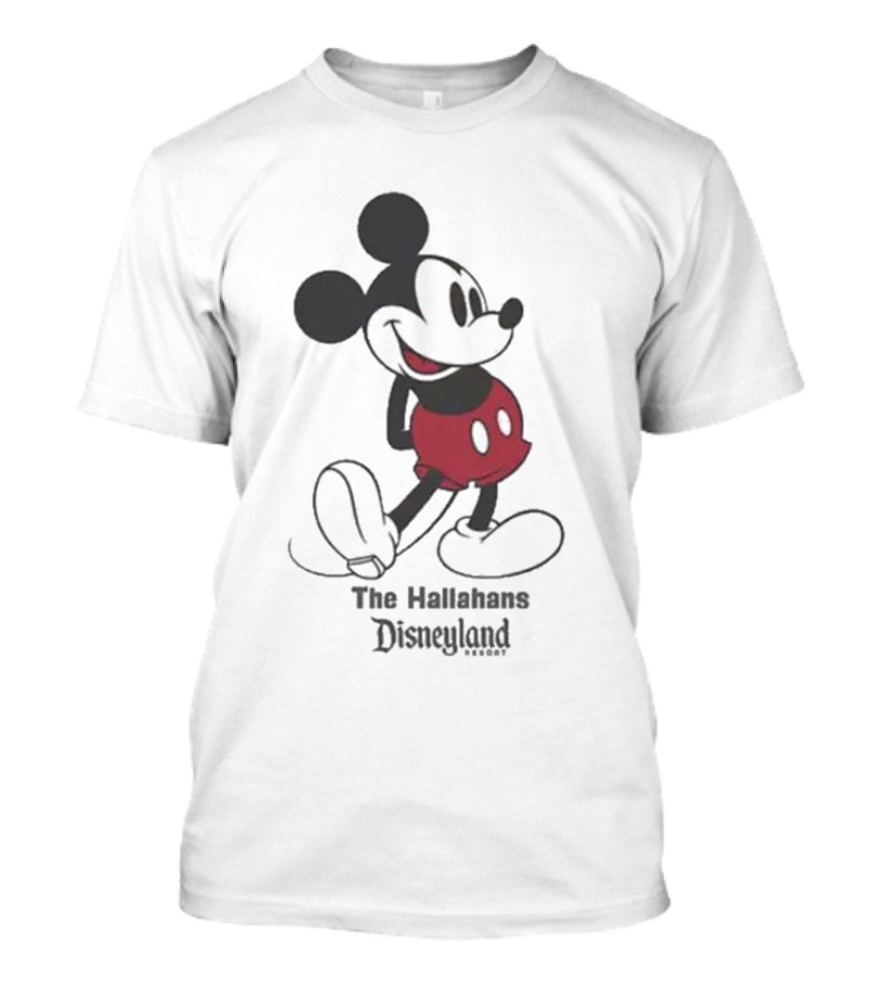The Hallahans Disneyland Standing Mickey Mouse T-Shirt