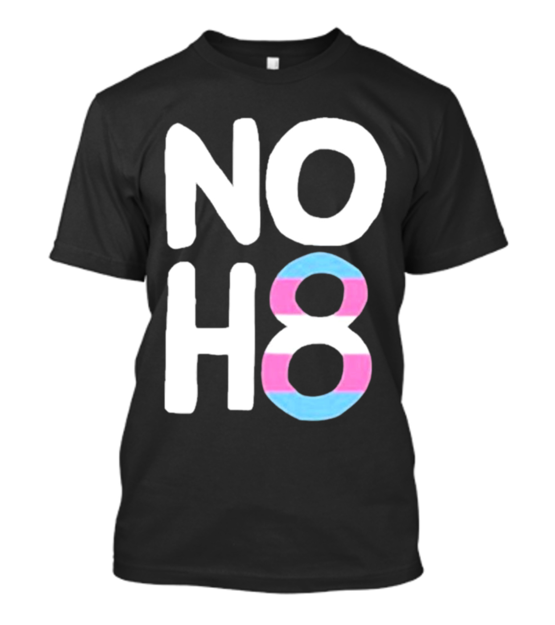 NO H8 Trans Pride Colors T-Shirt