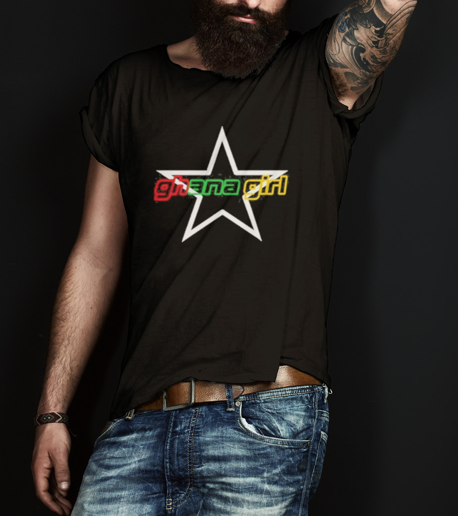 Ghana Girl Star T-Shirt