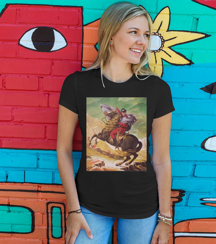 Maximilian Dood Raul Julia M Bison Crossing The Alps T-Shirt