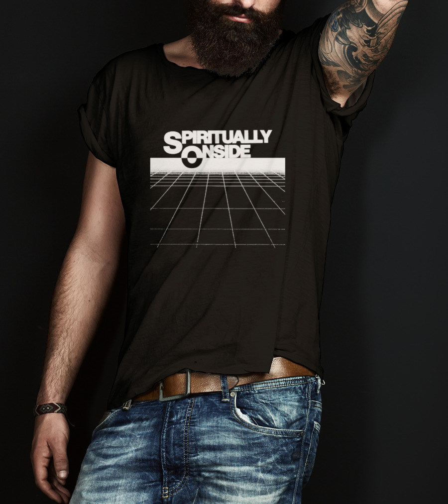 Spiritually Onside Retro Grid T-Shirt