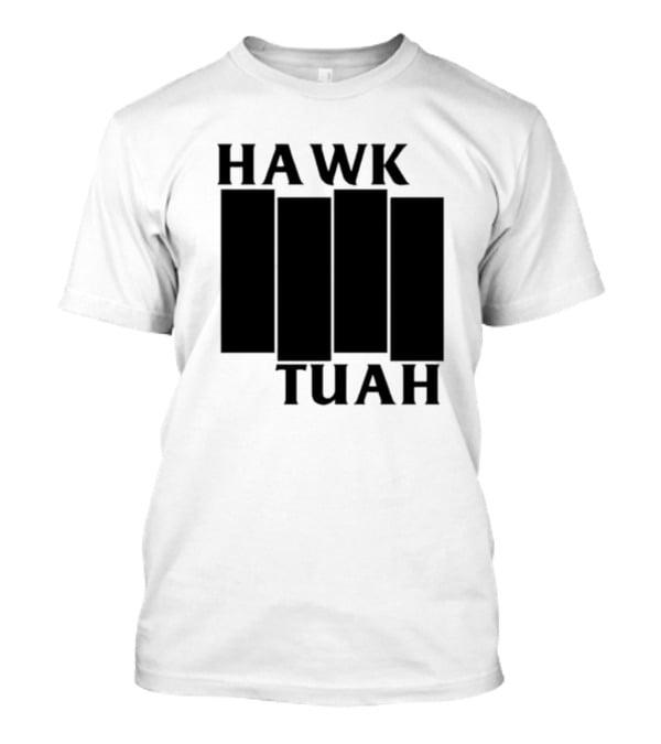 Hawk Tuah Black Flag T-Shirt