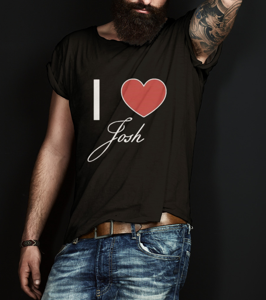 Joshfanpage888 I Heart Josh Love T-Shirt