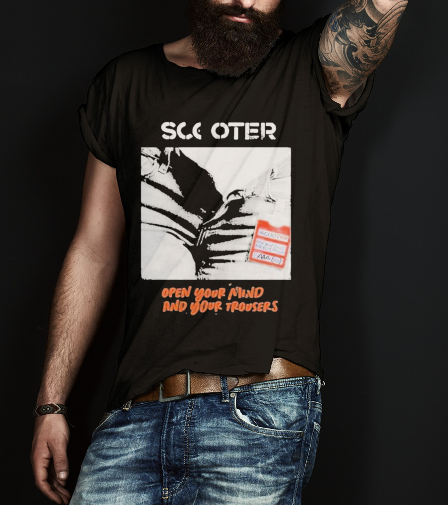 Scooter Open Your Mind And Your Trousers Scooter ICE Volume 1 ETA 10:15xl T-Shirt