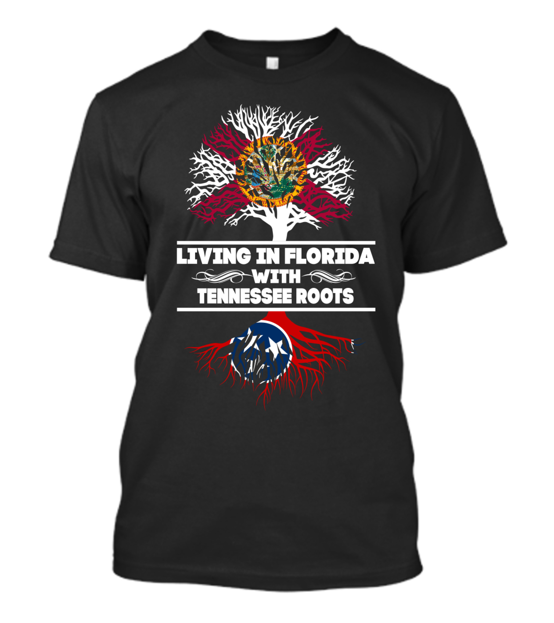Florida Life Tennessee Heritage: Blending The Sunshine State With Volunteer State Legacy T-Shirt