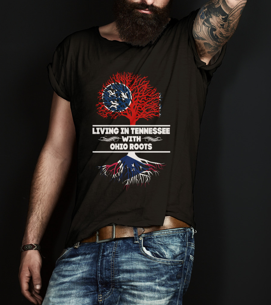 Tennessee State Pride: Deep Connection With Ohio Origins And Tree T-Shirt