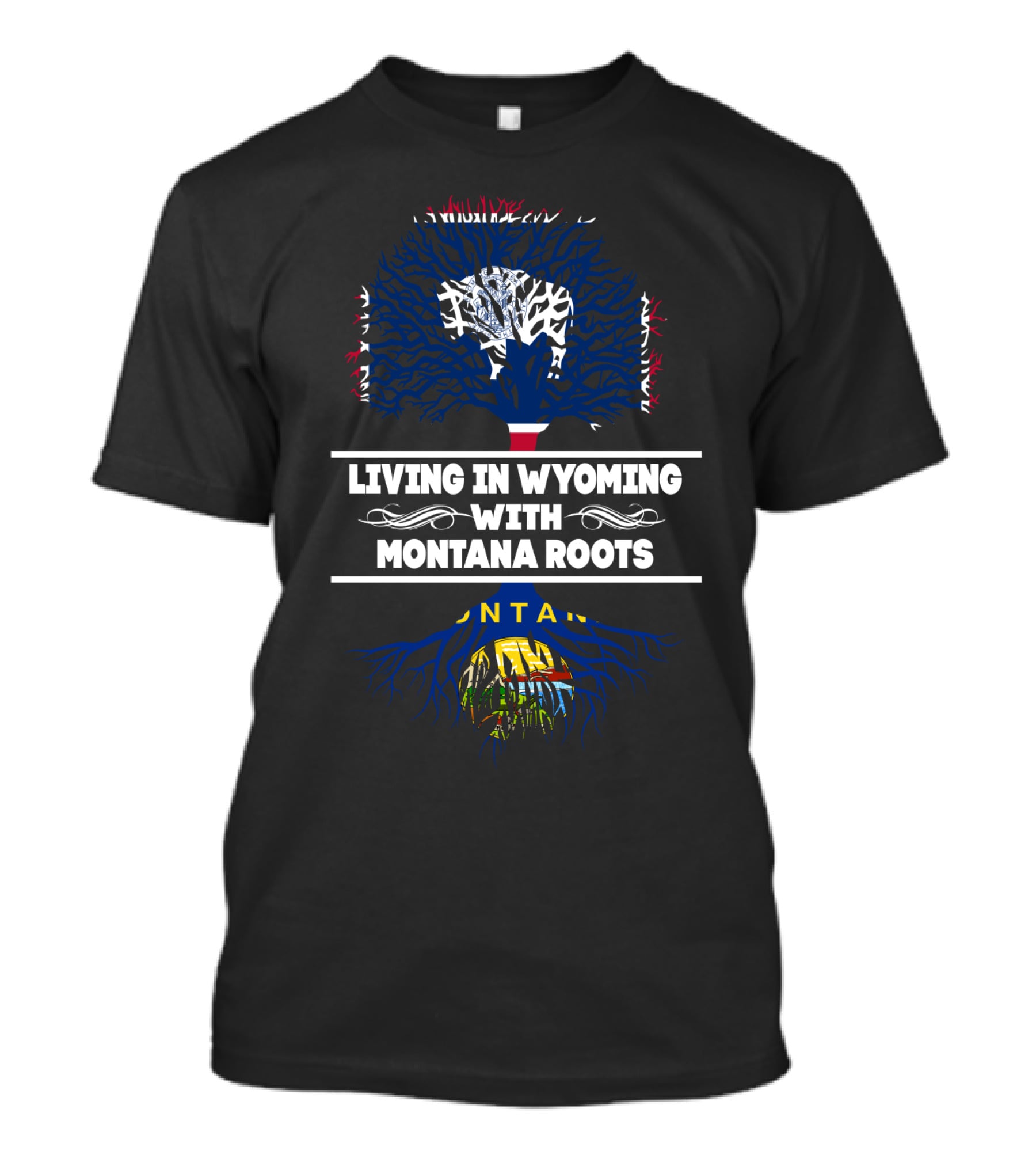 Wyoming Lifestyle Embracing Deep Montana Heritage With State-Inspired T-Shirt